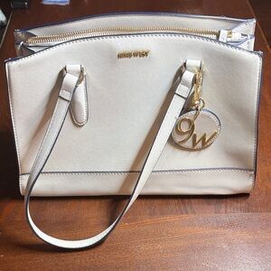 Nine West Elegant Cream Shoulder Bag/Purse